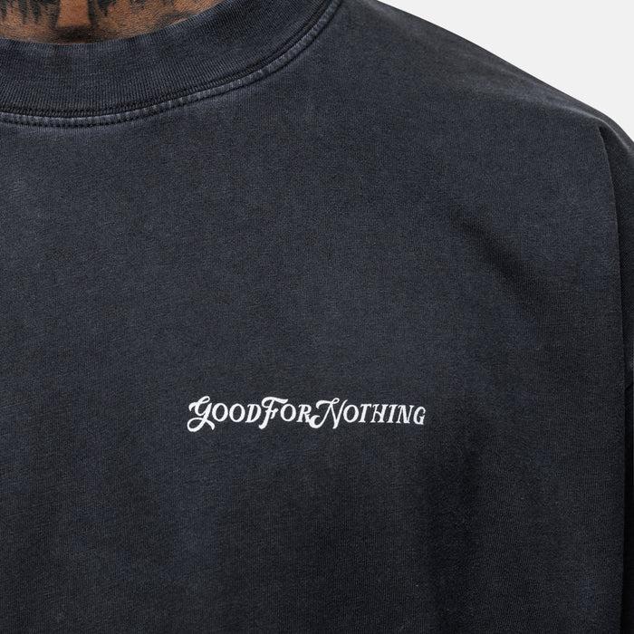 Good For Nothing Vintage Black T-shirt