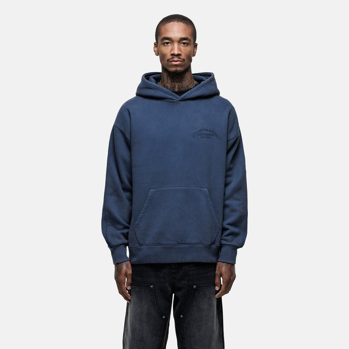 good for nothing Vintage Blue Wash Hoodie