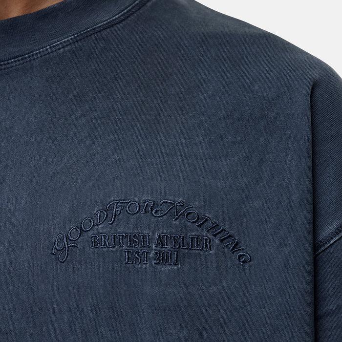 Good For Nothing Vintage Blue Wash T-shirt