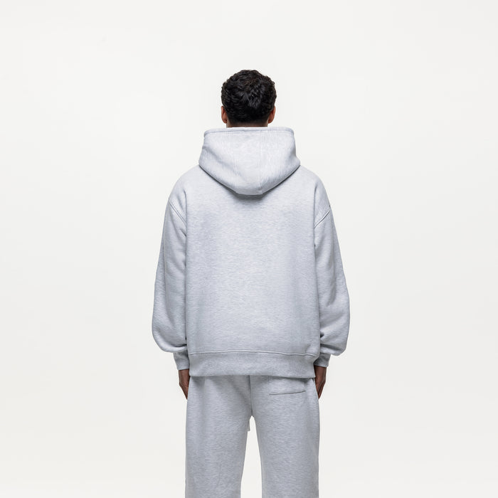 Good For Nothing Vintage Grey Marl Hoodie