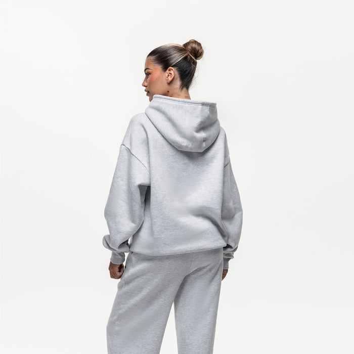 Good For Nothing Vintage Grey Marl Hoodie