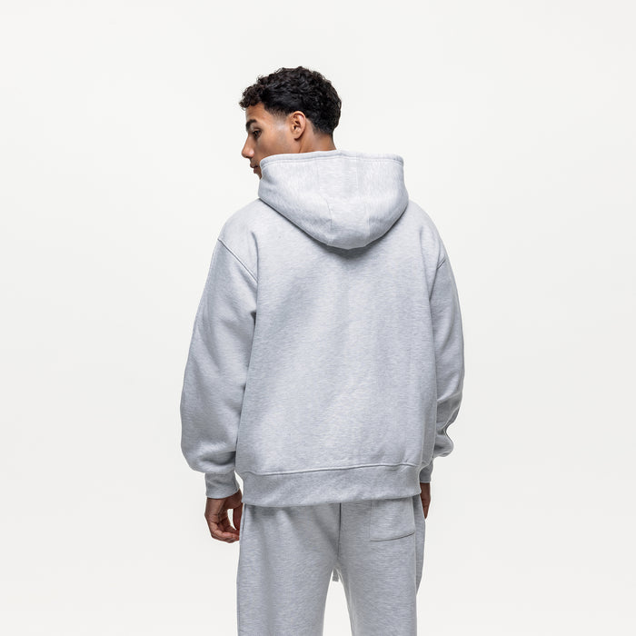 Good For Nothing Vintage Grey Marl Zip Hoodie