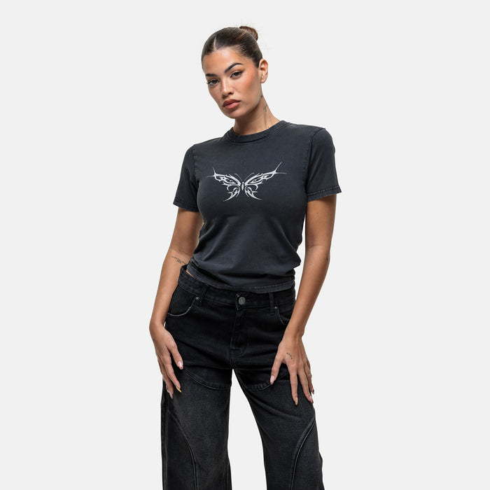 good for nothing Vintage Tattoo Black T-shirt