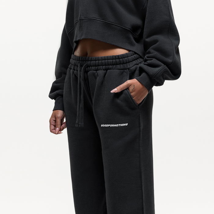 Good For Nothing Vintage Washed Black Sweatpant