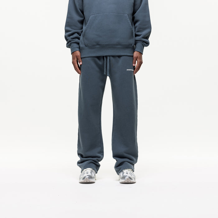 good for nothing Vintage Washed Blue Sweatpants