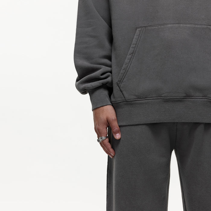 Good For Nothing Vintage Washed Grey Hoodie