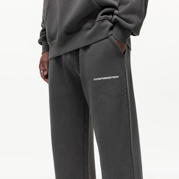 Good For Nothing Vintage Washed Grey Sweatpants