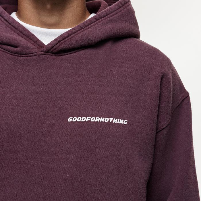 Good For Nothing Vintage Washed Huckleberry Hoodie
