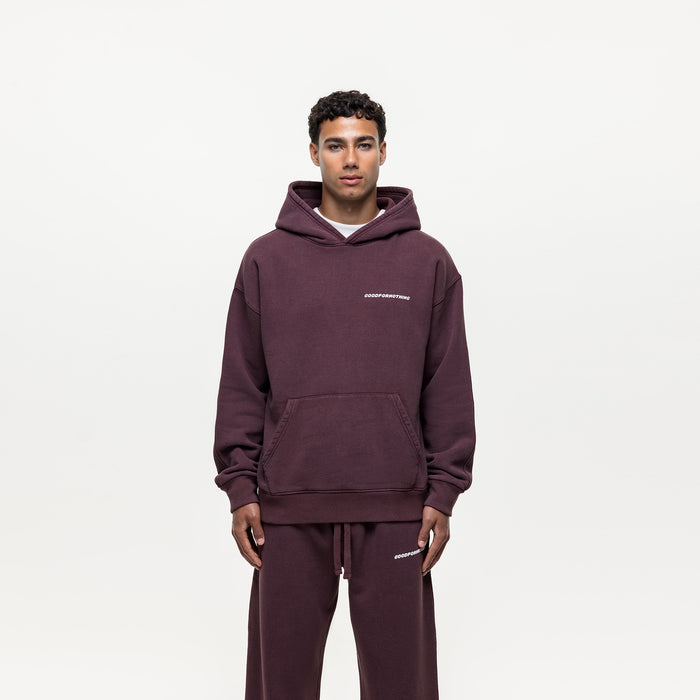 good for nothing Vintage Washed Huckleberry Hoodie