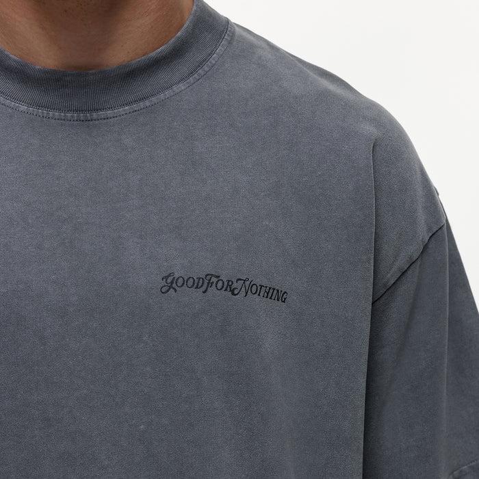 Good For Nothing Vintage Washed Slate T-shirt