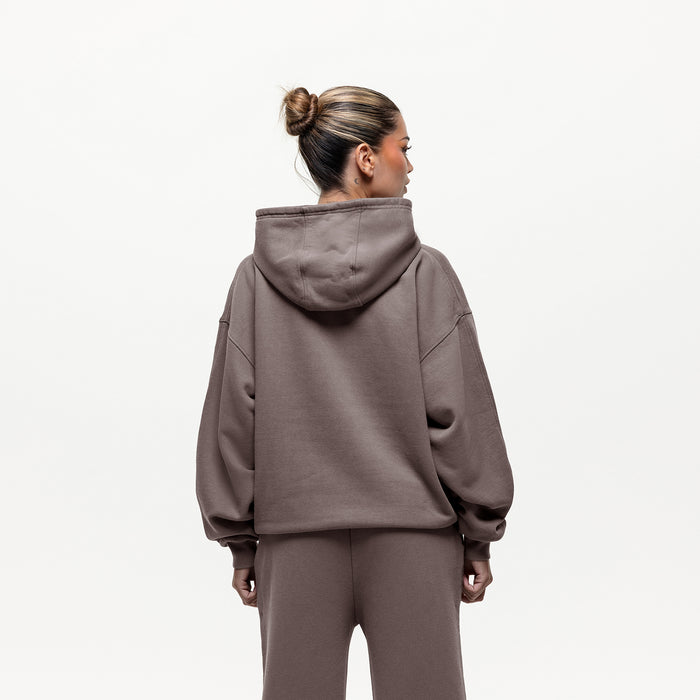 Good For Nothing Vintage Washed Taupe Hoodie