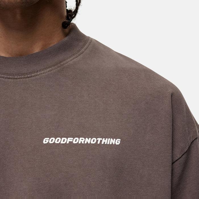 Good For Nothing Vintage Washed Taupe T-shirt