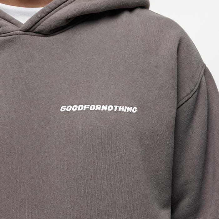 Good For Nothing Vintage Washed Walnut Hoodie