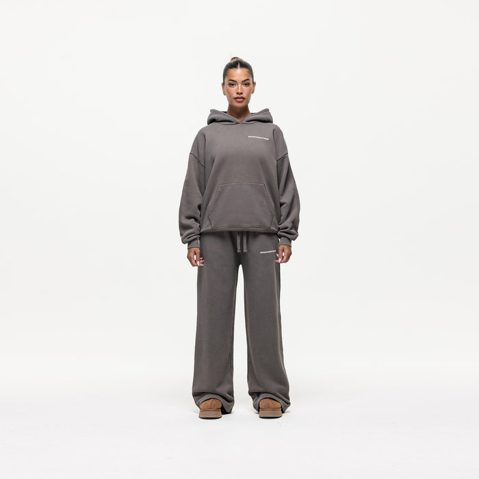 Good For Nothing Vintage Washed Walnut Hoodie