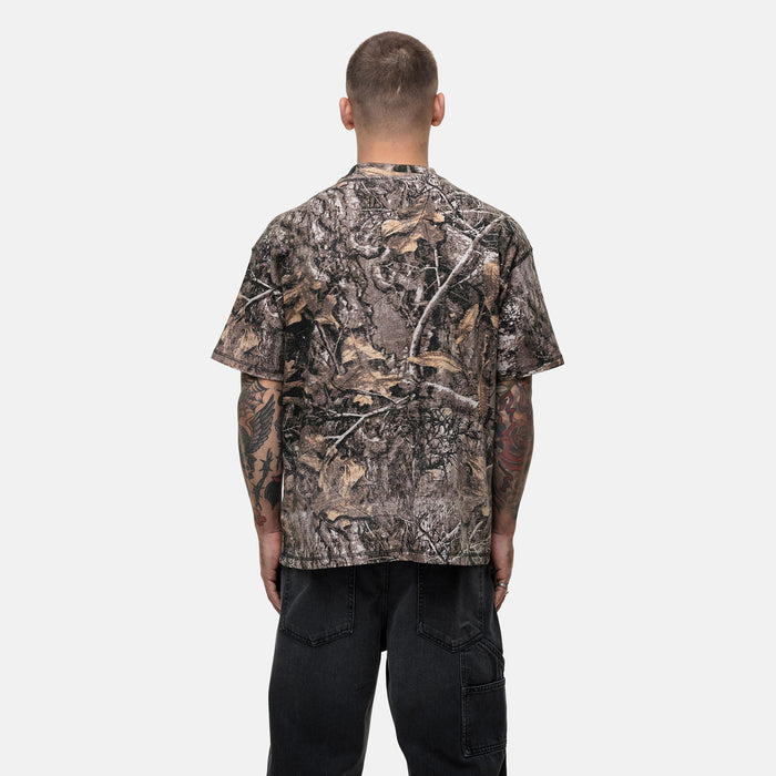 Good For Nothing Vintage Woodland Camo T-shirt