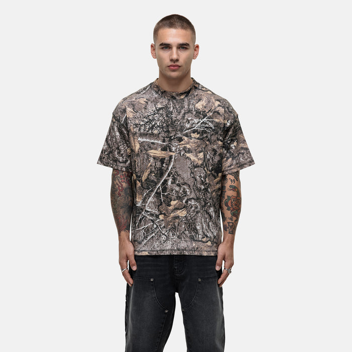 good for nothing Vintage Woodland Camo T-shirt