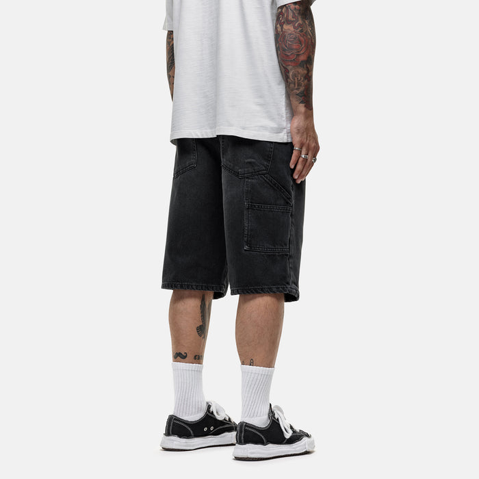 Good For Nothing Heavy Carpenter Black Denim Shorts
