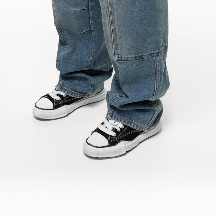 Good For Nothing Heavy Duty Washed Blue Denim Jeans (Final Sale)