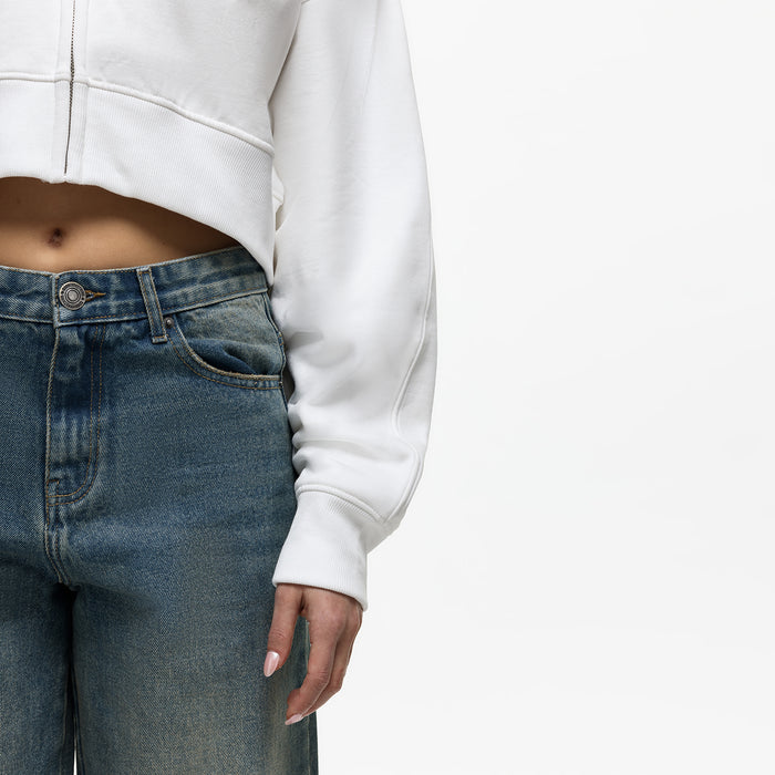 Good For Nothing Metamorphosis White Zip Hoodie (Final Sale)