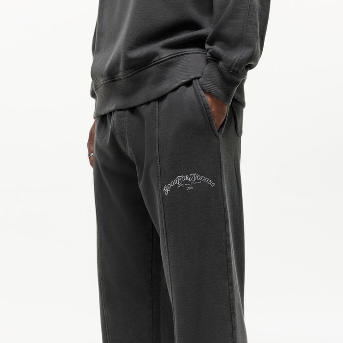 Good For Nothing Relaxed Destination Washed Grey Sweatpants
