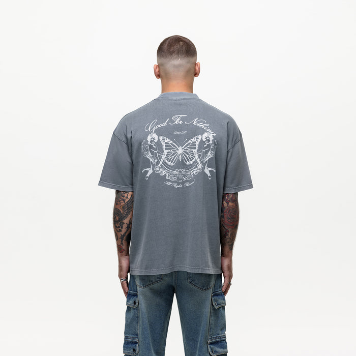 good for nothing Renaissance Washed Grey T-shirt (Final Sale)