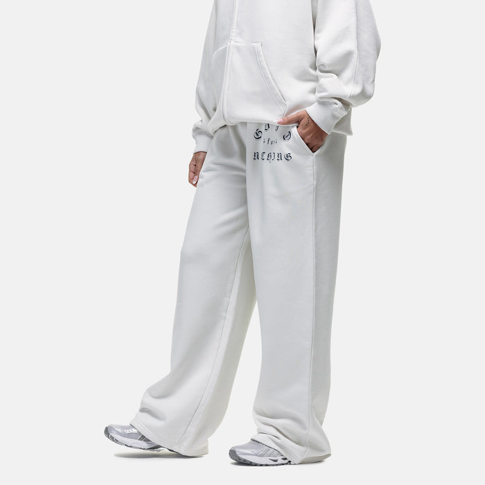 Good For Nothing Sprayed Cali Off White Baggy Jogger