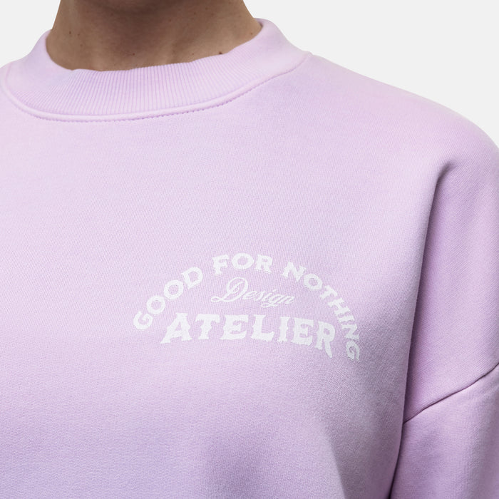 Good For Nothing Vintage 1986 Faded Lilac Sweatshirt