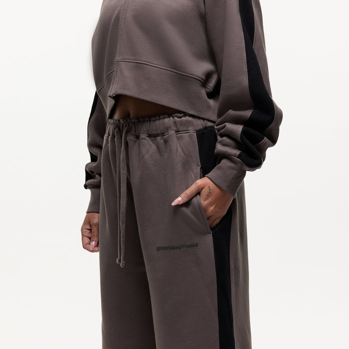 Good For Nothing Vintage Track Taupe Sweatpant (Final Sale)