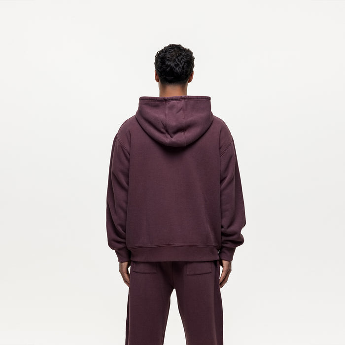 Good For Nothing Vintage Washed Huckleberry Zip Hoodie