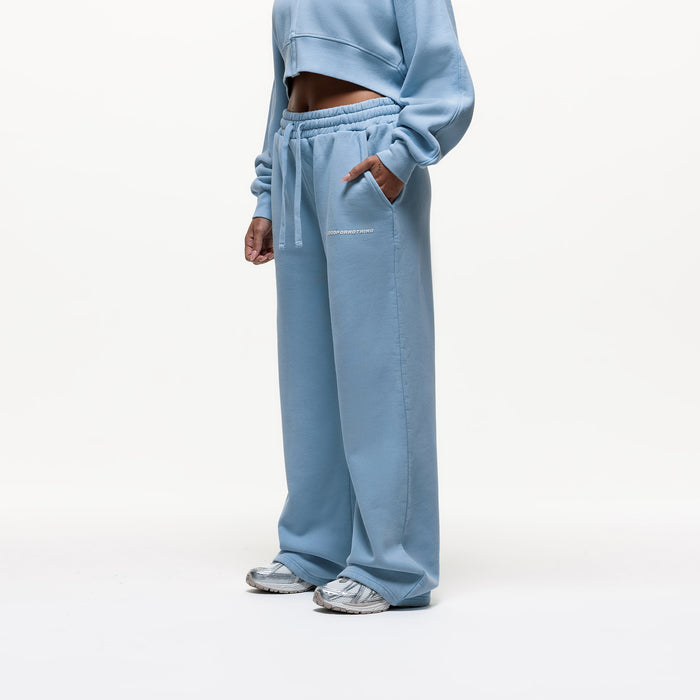 Good For Nothing Vintage Washed Powder Blue Sweatpant (Final Sale)