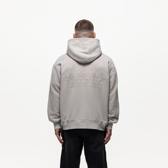 Good For Nothing Visionary Washed Stone Zip Hoodie (Final Sale)