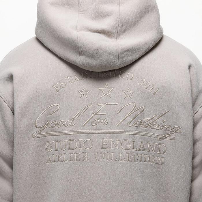 Good For Nothing Visionary Washed Stone Zip Hoodie (Final Sale)