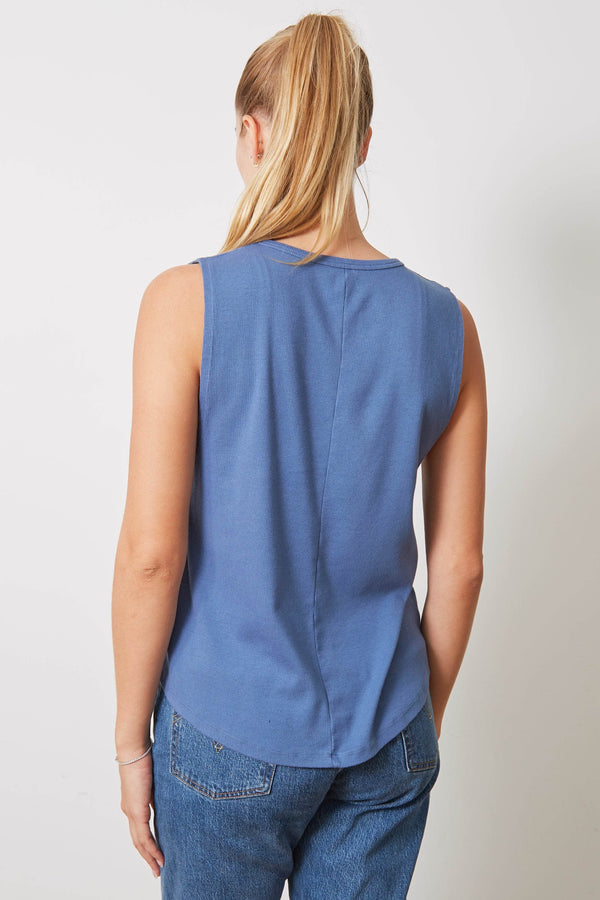 Good Hyouman Riley - Rib Collection - Coronet Blue