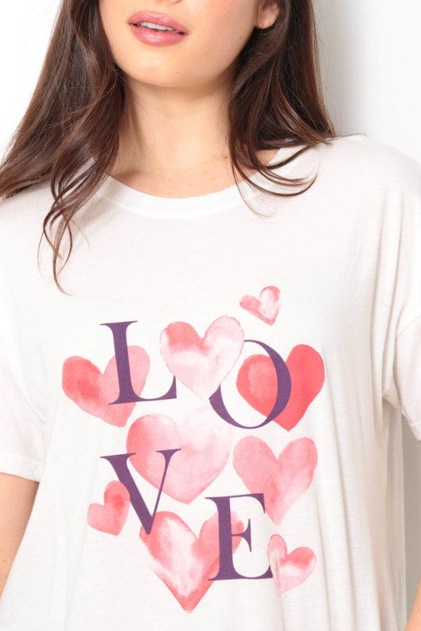 Good Hyouman The Brice - Love Hearts - Optic White