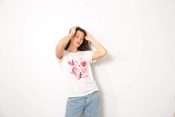 Good Hyouman The Brice - Love Hearts - Optic White