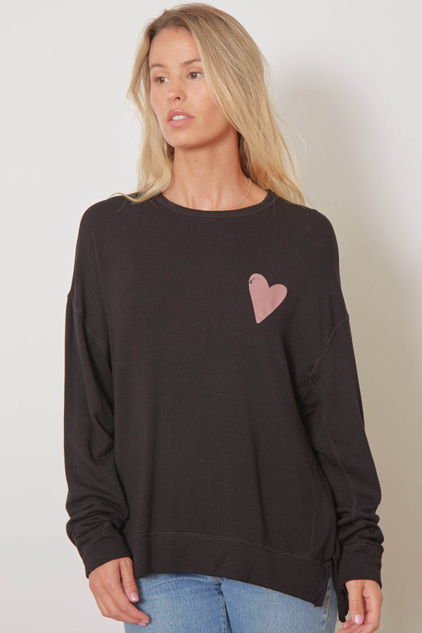 good hyouman The Dawn - Distressed Heart - Black Sand