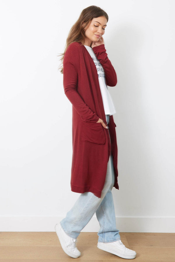 Good Hyouman The Emmy Cardigan - Thankful - Rhubarb