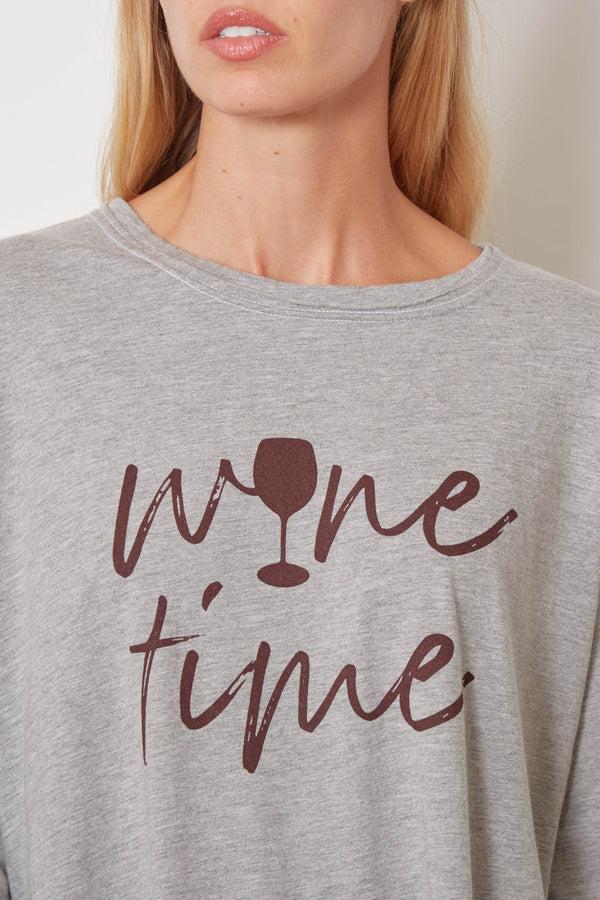 Good Hyouman The Shauna - Wine Time - Heather Grey