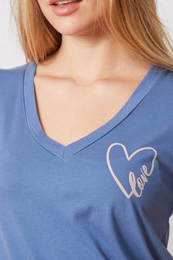 Good Hyouman The Aiden - Love Heart Pocket - Coronet Blue