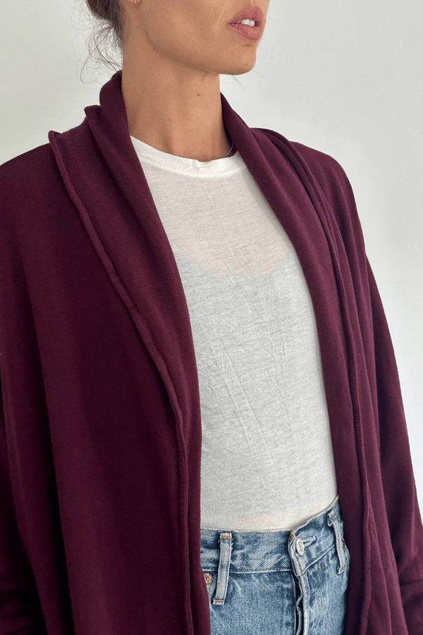 Good Hyouman The Blake Cardigan - Everyday Basic - Vino