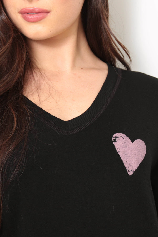 good hyouman The Carrie - Distressed Heart - Black Sand