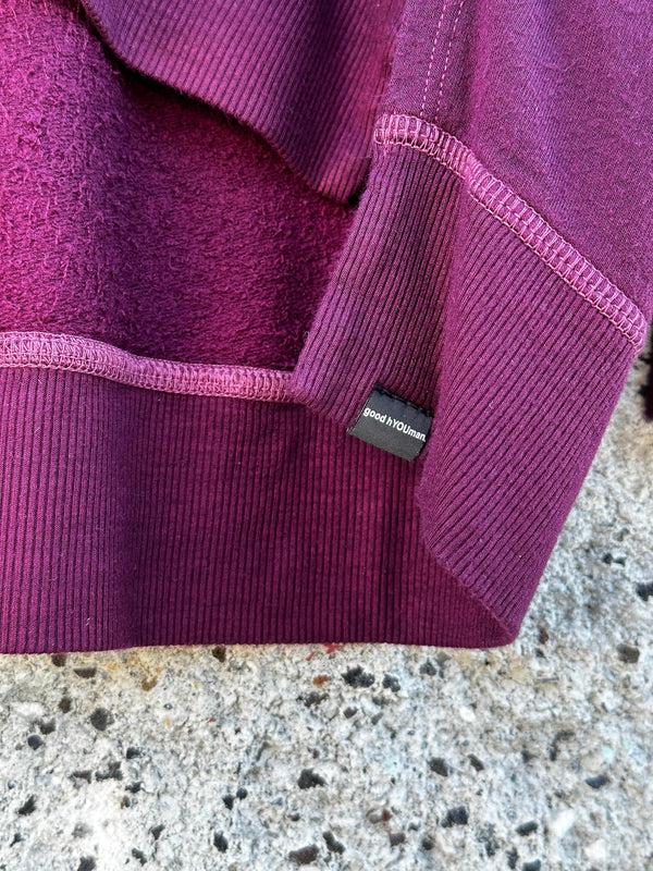 Good Hyouman The Carrie - Relaxed V-Neck Sweater - Merlot