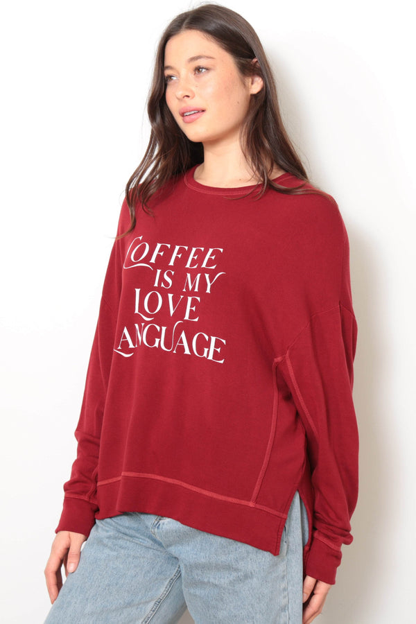 Good Hyouman The Dawn - Coffee Is My Love Language - Red Dahlia