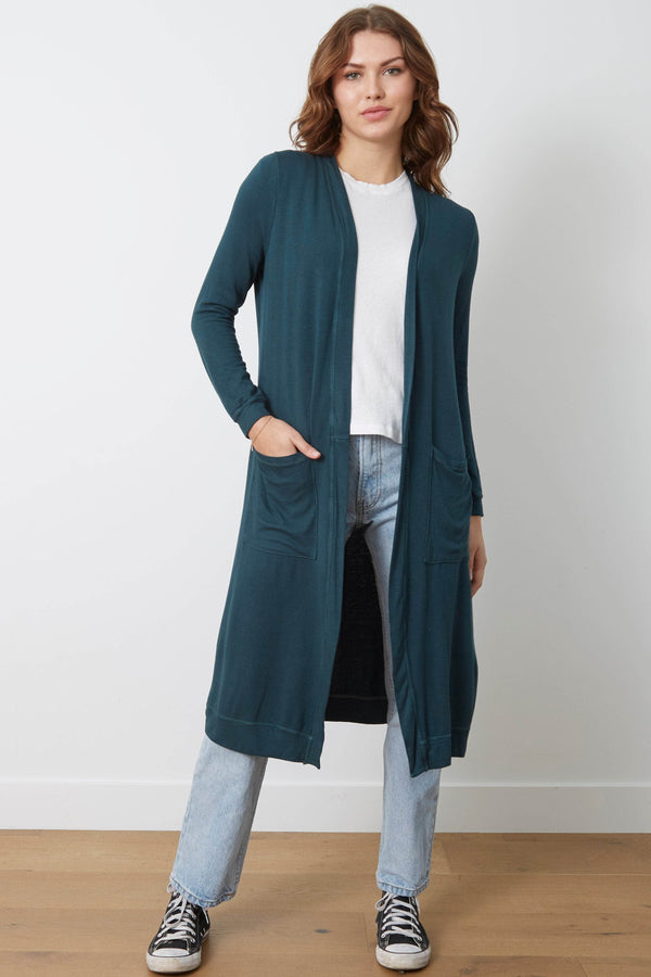 good hyouman The Emmy Cardigan - Everyday Basic - Tea Tree