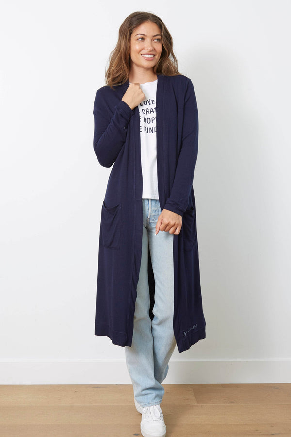 Good Hyouman The Emmy Cardigan - Life Is Beautiful - Peacoat