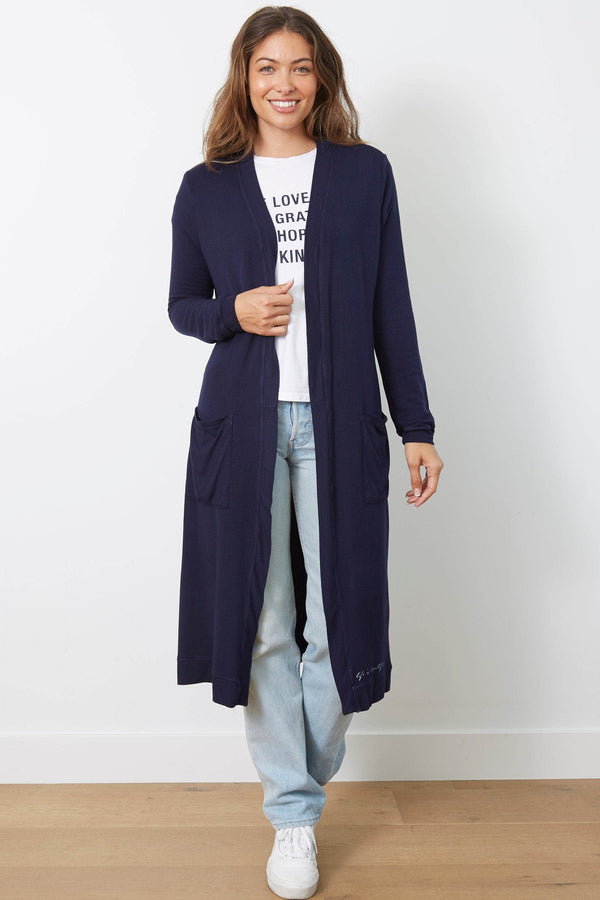 good hyouman The Emmy Cardigan - Life Is Beautiful - Peacoat