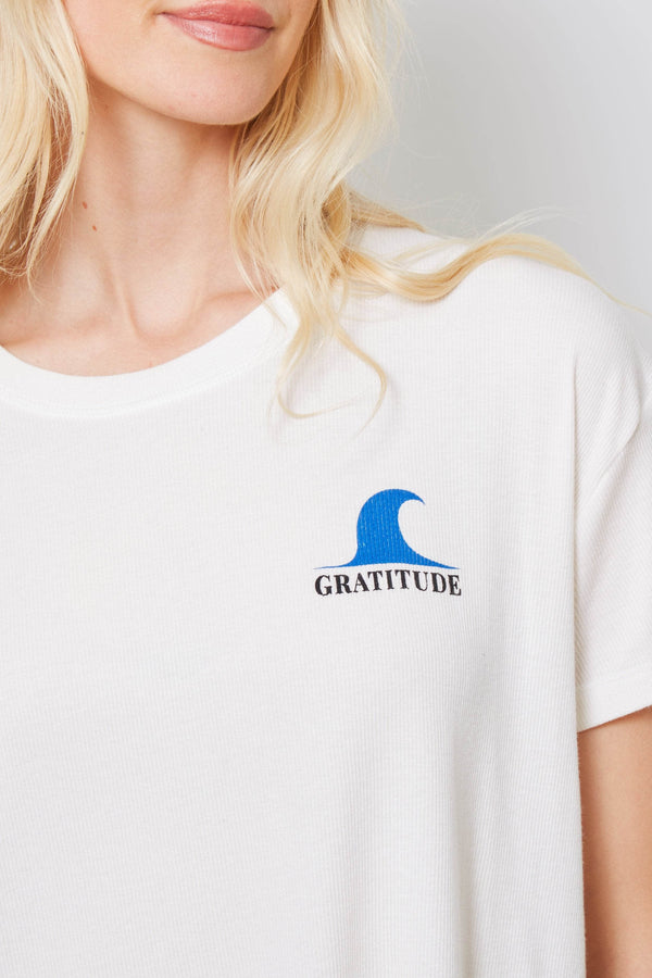 good hyouman The Isla - Light Rib Fabrication Gratitude Wave - Natural