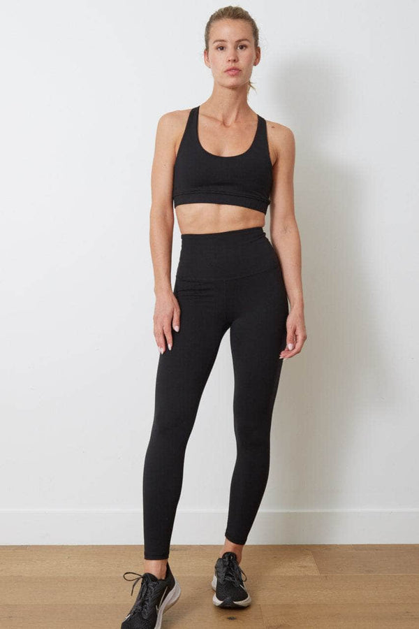 Good Hyouman The Jaelynn High-Waist Athletic Legging - Black Sand