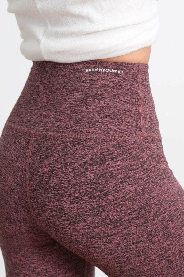 Good Hyouman The Jaelynn High-Waist Athletic Legging - Red Terra