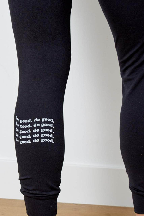 Good Hyouman The Jazmin Jogger - Be Good Do Good - Black Sand